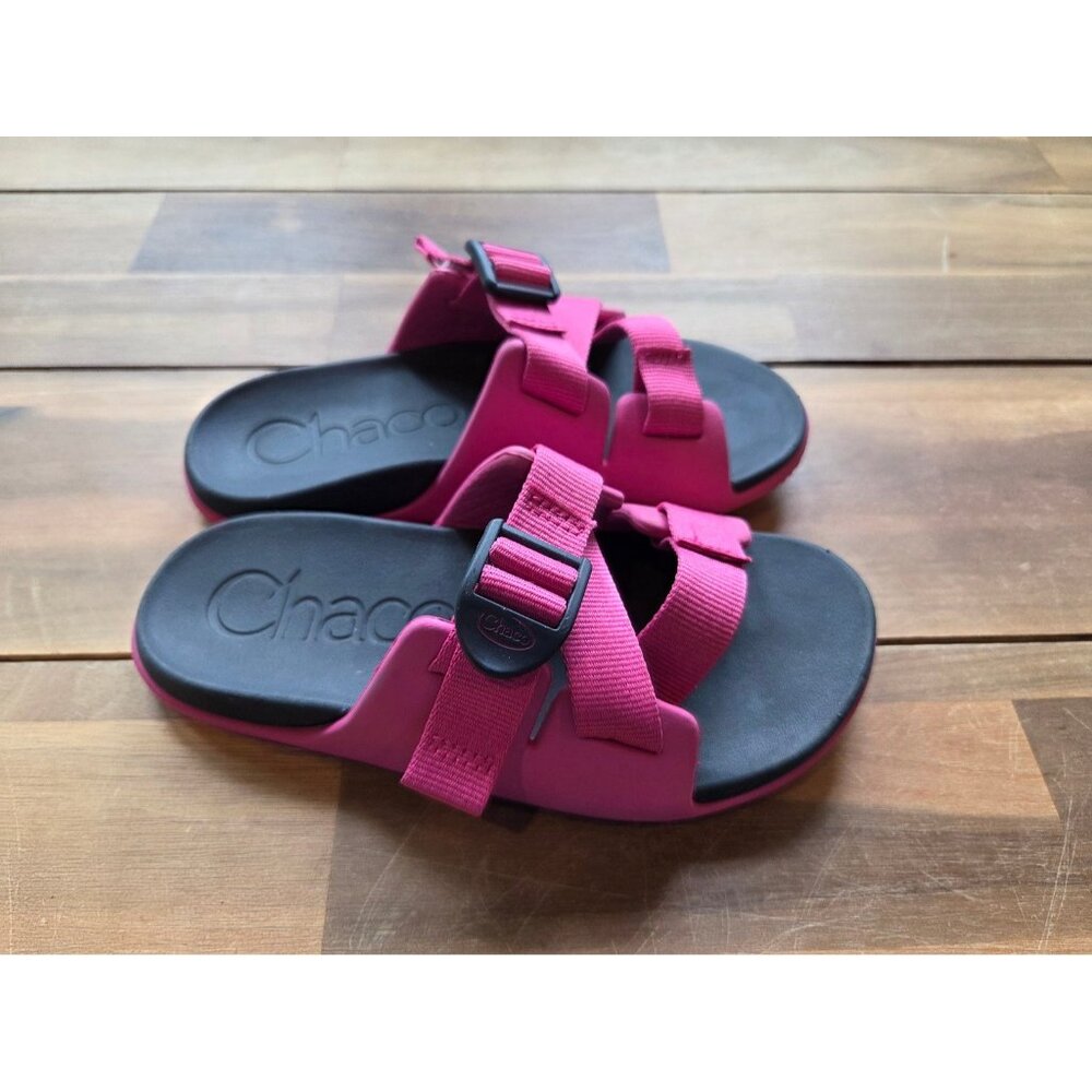 Chaco sandals pink girls sz 1